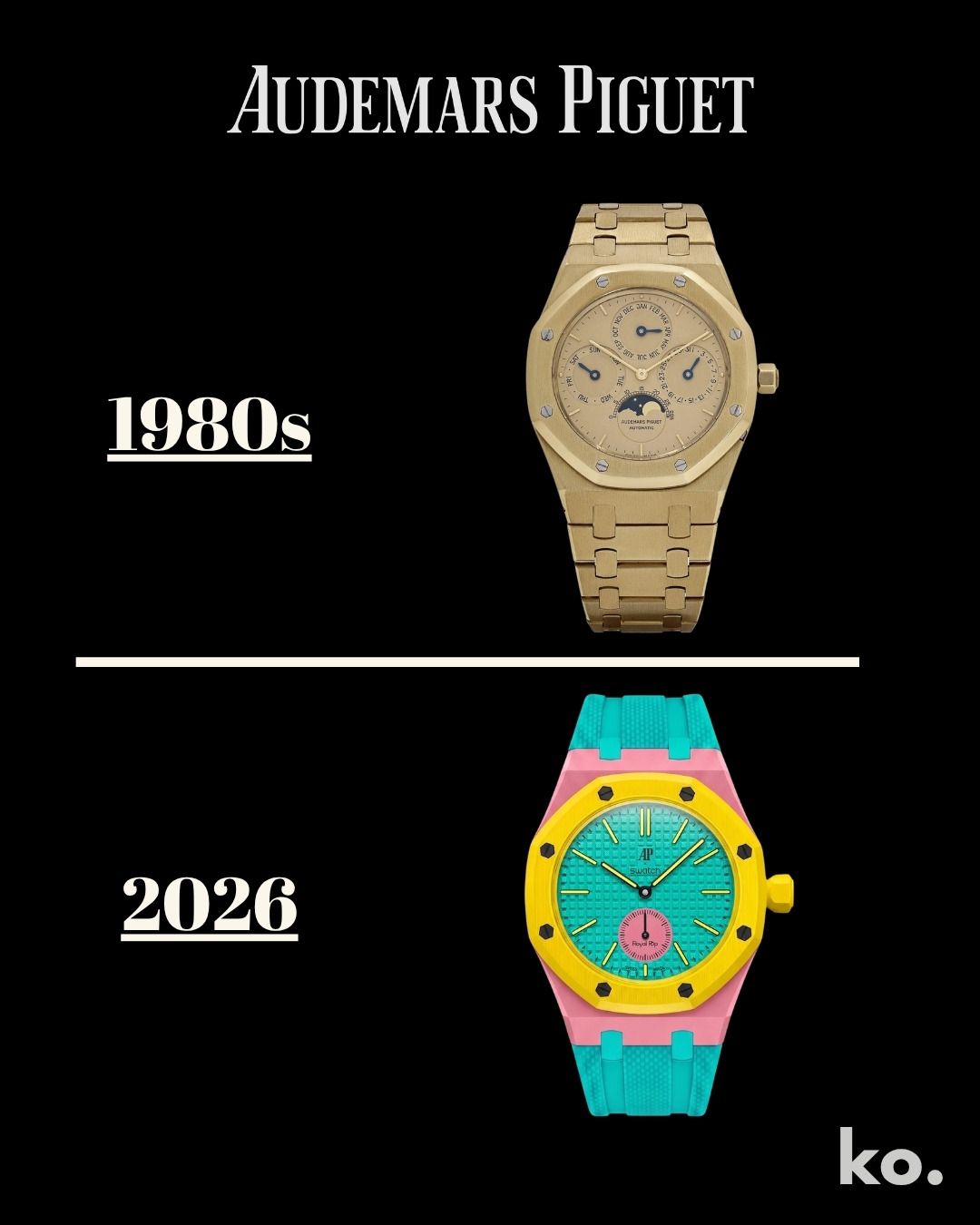 Audemars Piguet 1980s vs 2026