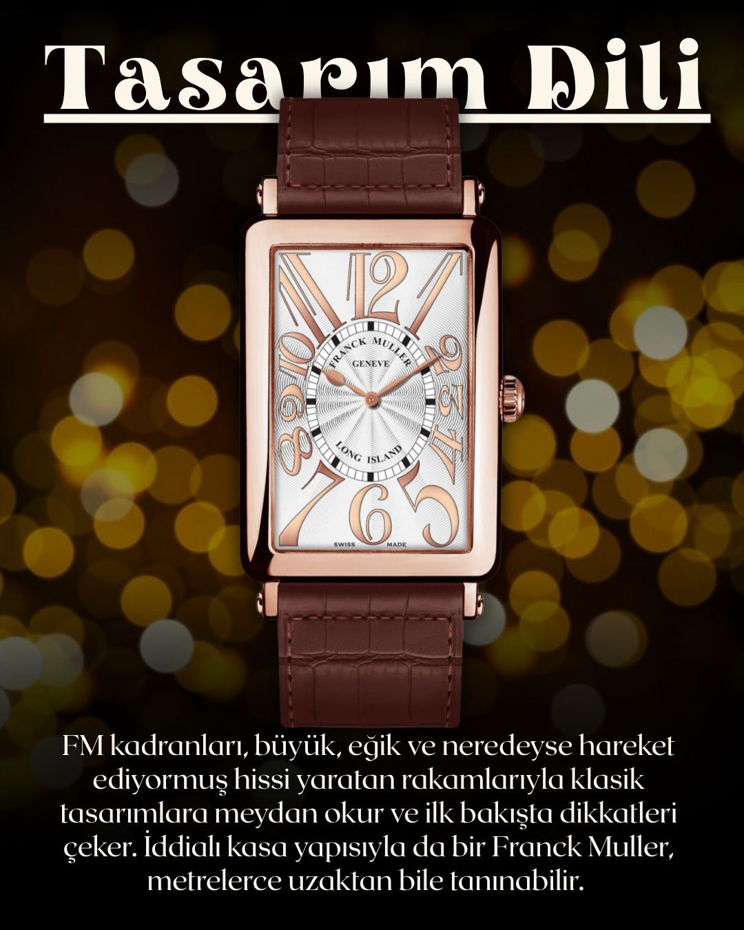 Franck Muller Tasarım Dili