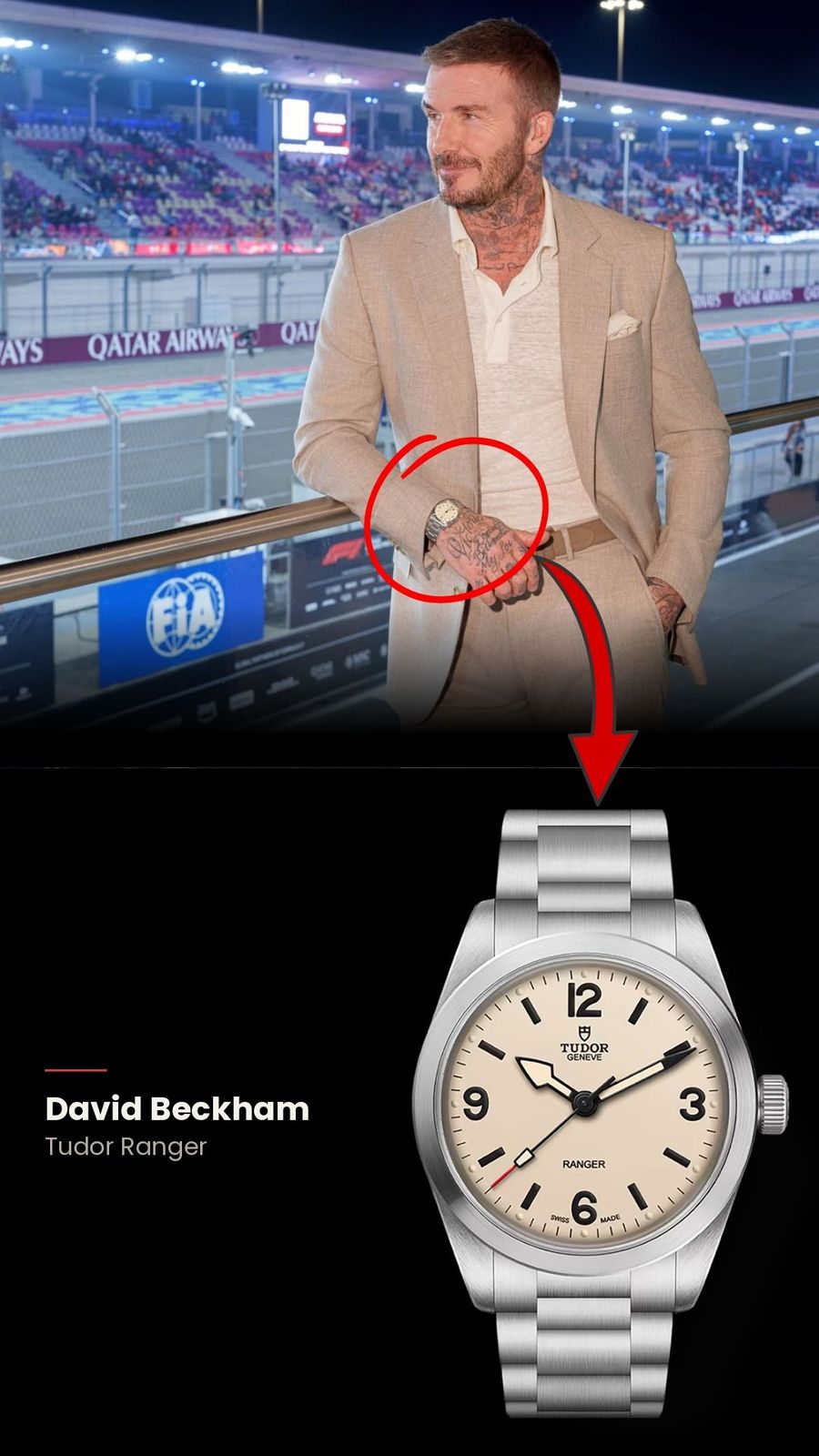 David Beckham — Tudor Ranger