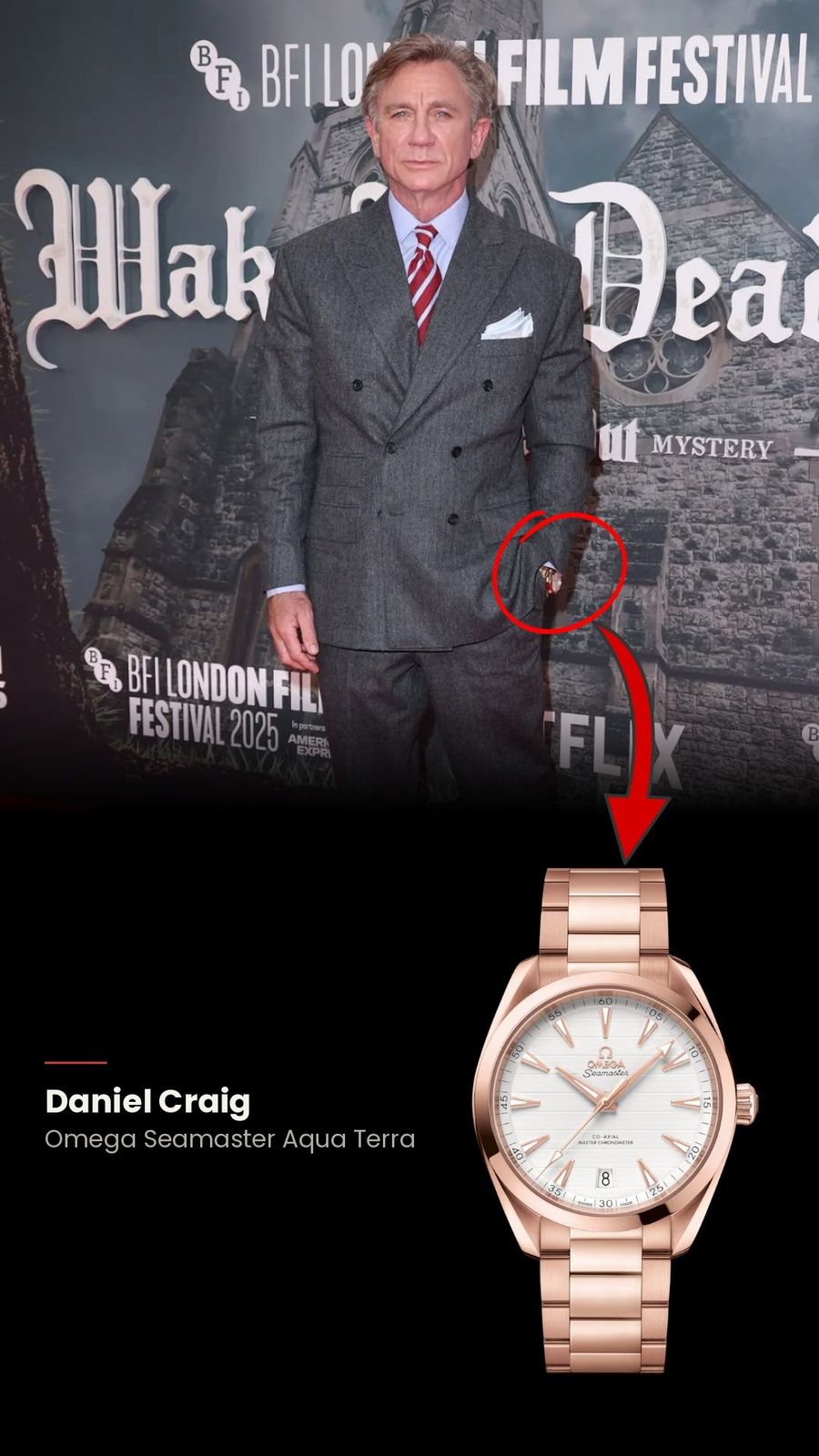 Daniel Craig — Omega Seamaster Aqua Terra