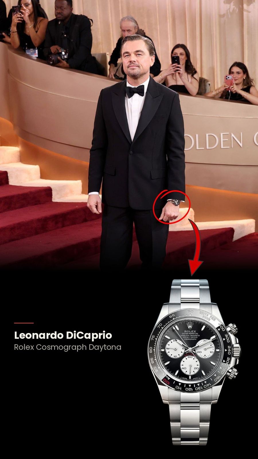 Leonardo DiCaprio — Rolex Cosmograph Daytona
