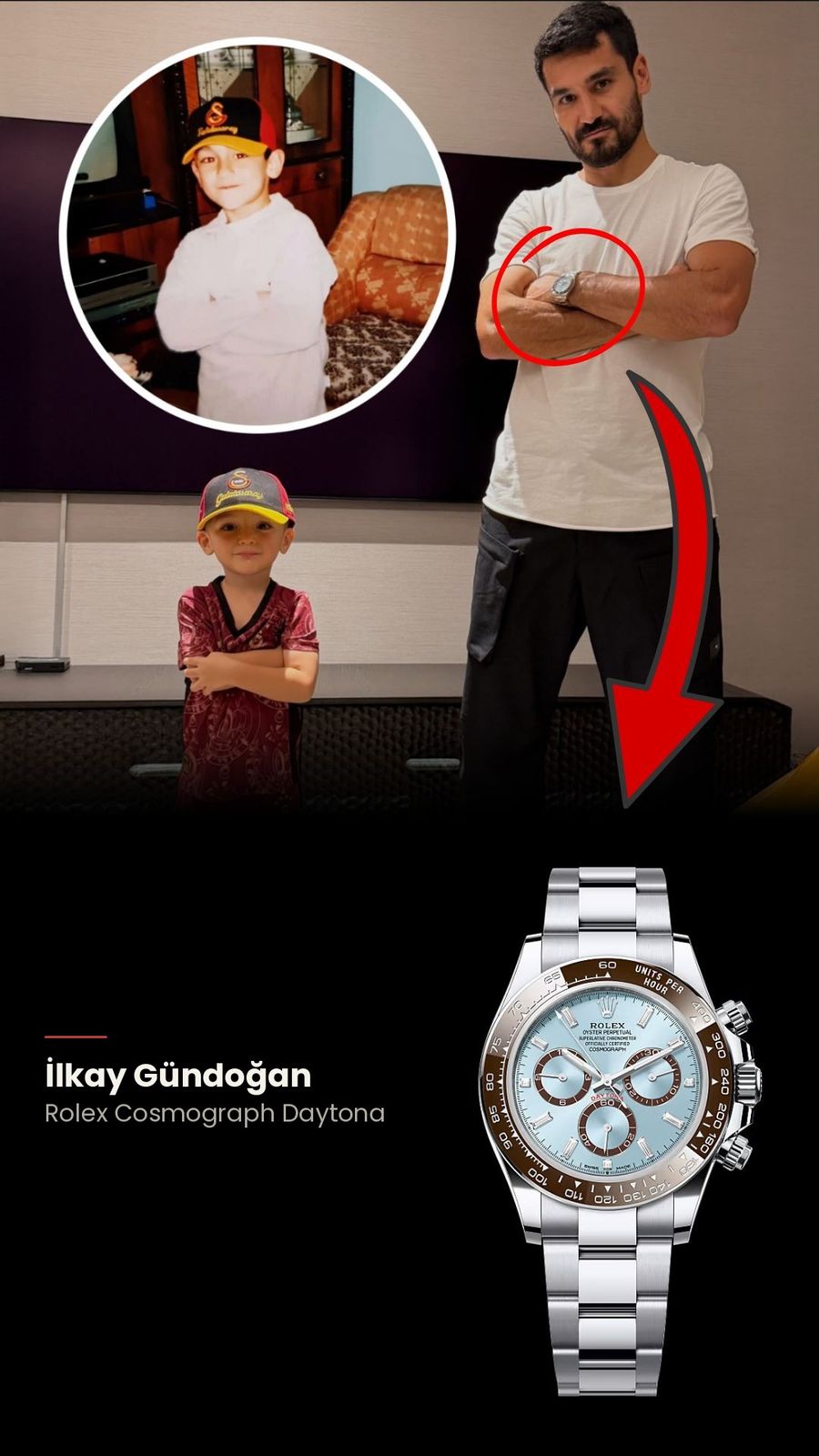 İlkay Gündoğan — Rolex Cosmograph Daytona