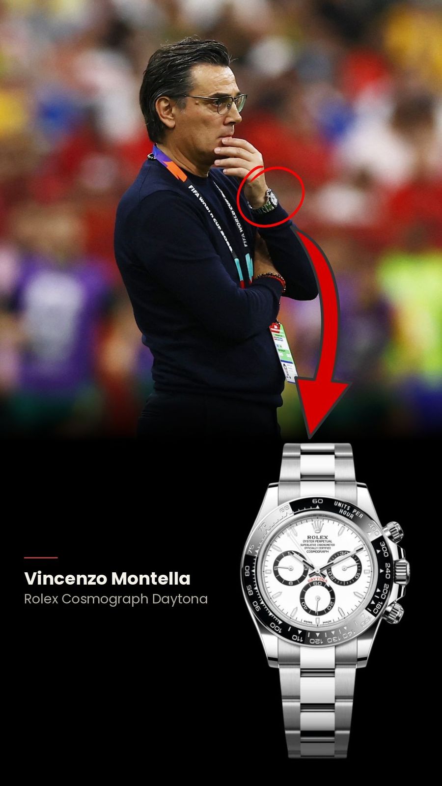 Vincenzo Montella — Rolex Cosmograph Daytona