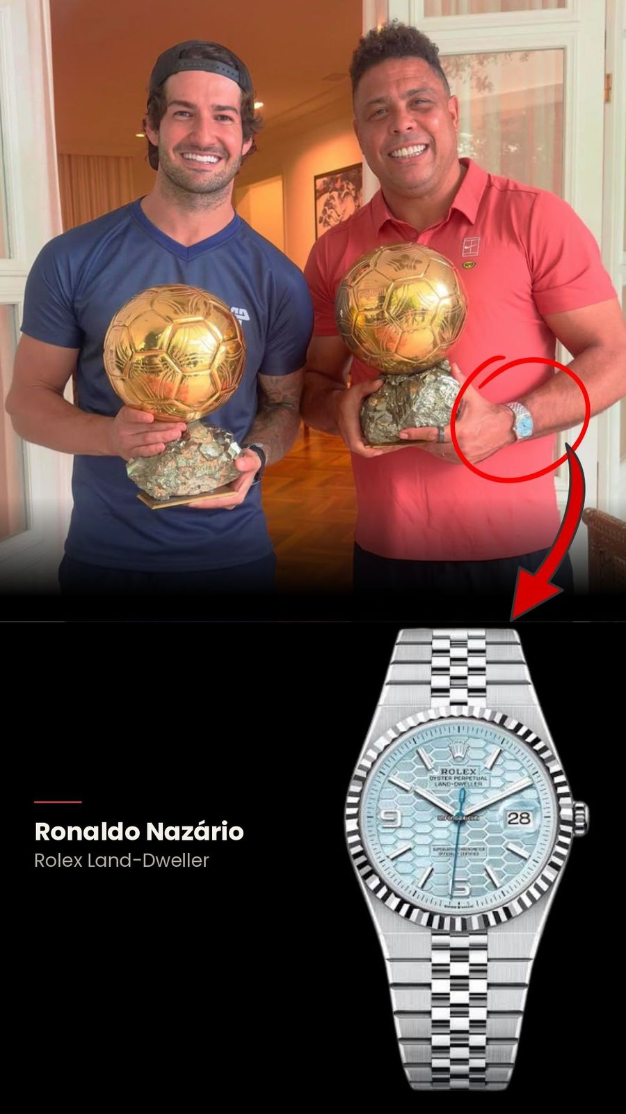 Ronaldo Nazário — Rolex Land-Dweller