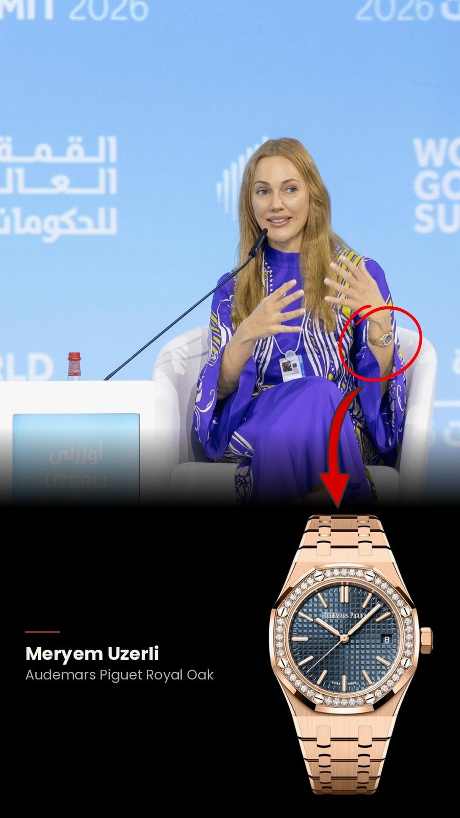 Meryem Uzerli — Audemars Piguet Royal Oak