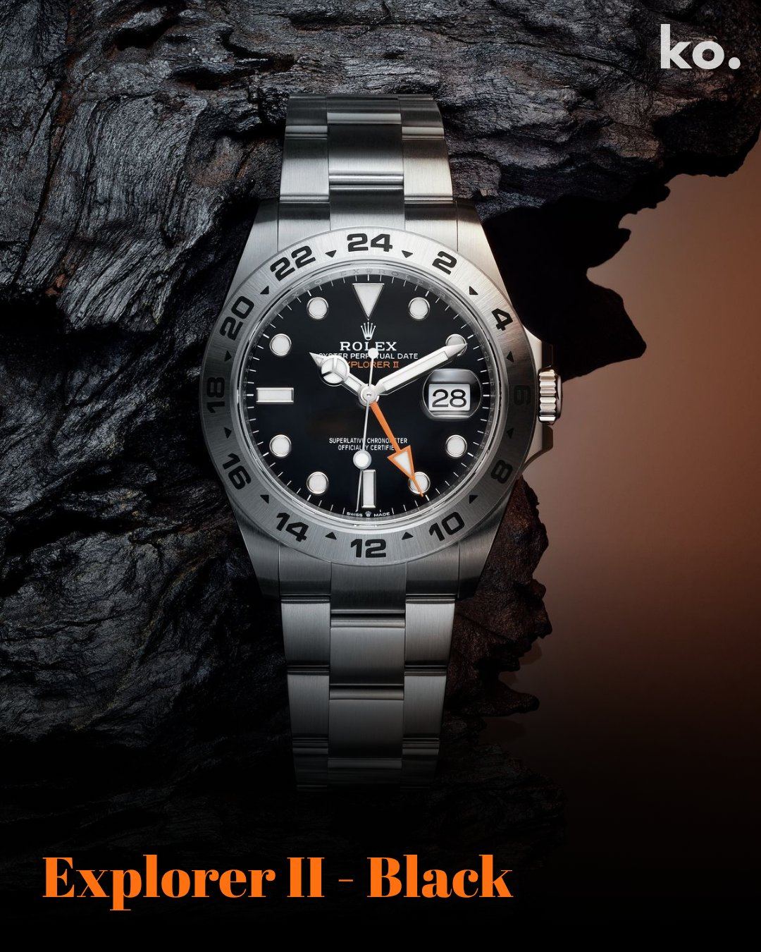 Rolex Explorer II Black